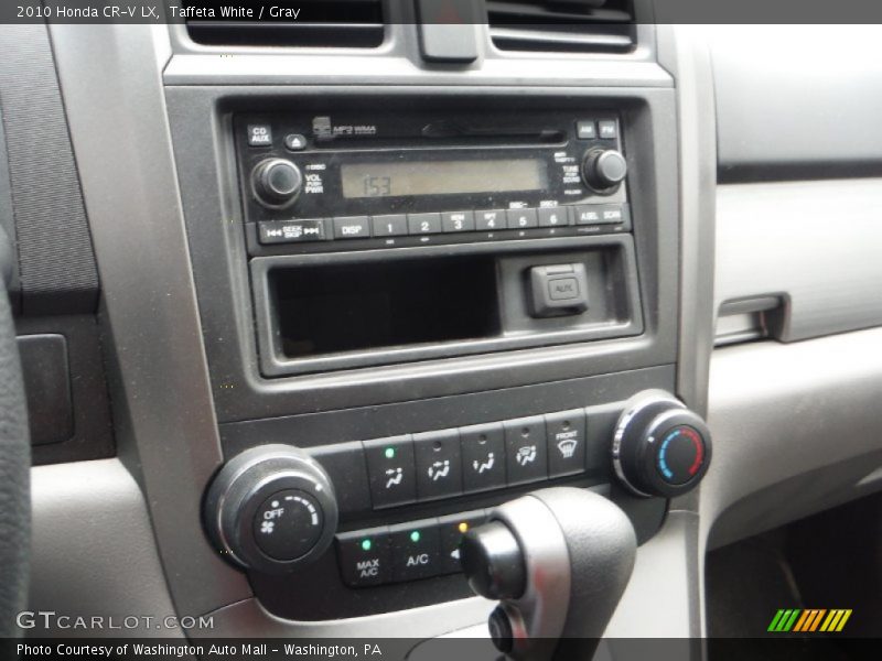 Taffeta White / Gray 2010 Honda CR-V LX
