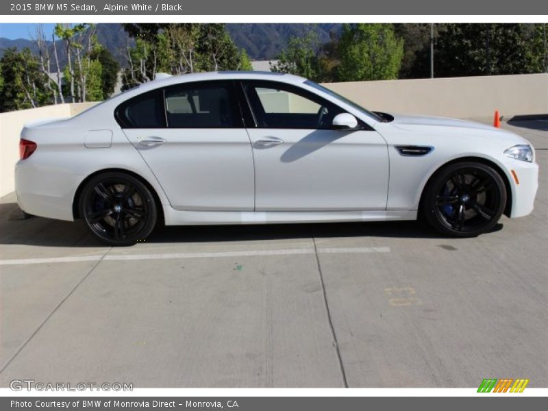  2015 M5 Sedan Alpine White