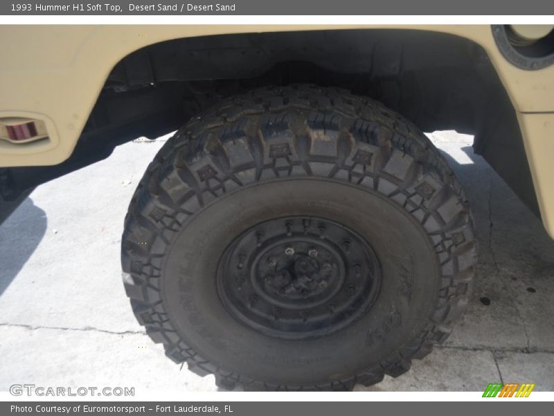 Desert Sand / Desert Sand 1993 Hummer H1 Soft Top
