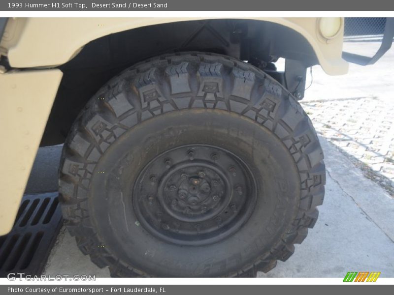 Desert Sand / Desert Sand 1993 Hummer H1 Soft Top