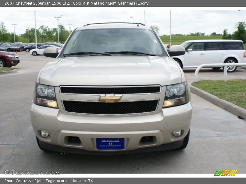 Gold Mist Metallic / Light Cashmere/Ebony 2007 Chevrolet Suburban 1500 LTZ