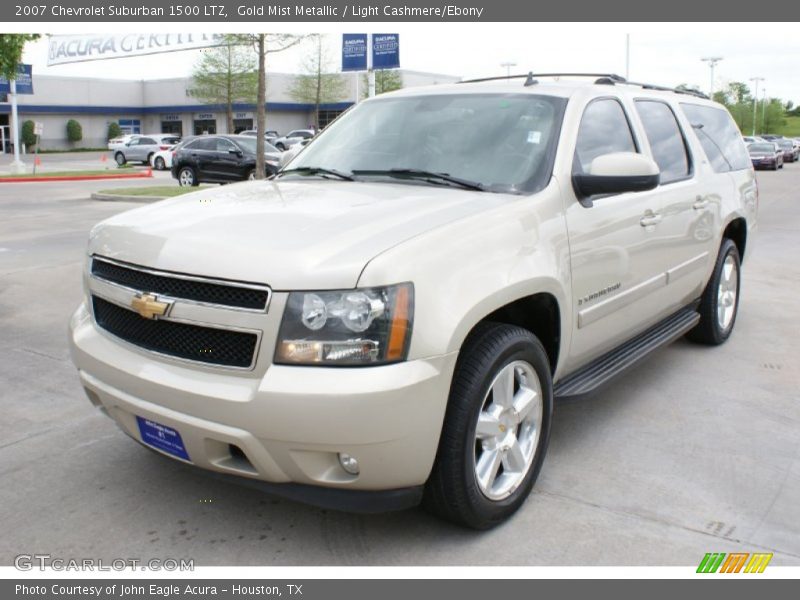 Gold Mist Metallic / Light Cashmere/Ebony 2007 Chevrolet Suburban 1500 LTZ