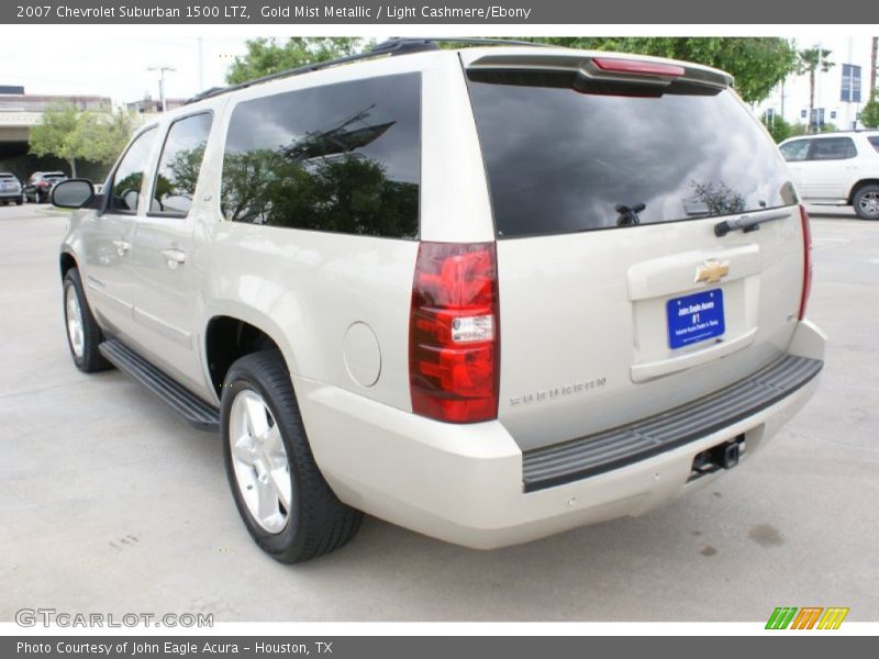 Gold Mist Metallic / Light Cashmere/Ebony 2007 Chevrolet Suburban 1500 LTZ