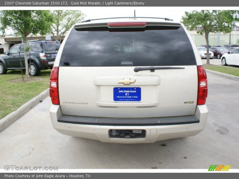Gold Mist Metallic / Light Cashmere/Ebony 2007 Chevrolet Suburban 1500 LTZ