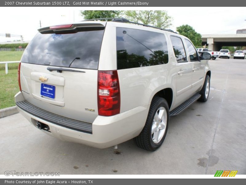 Gold Mist Metallic / Light Cashmere/Ebony 2007 Chevrolet Suburban 1500 LTZ