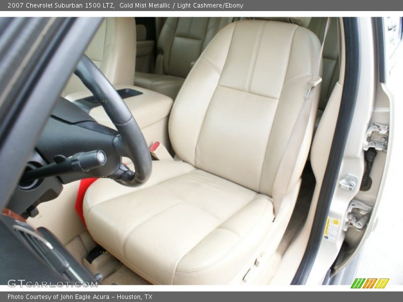Gold Mist Metallic / Light Cashmere/Ebony 2007 Chevrolet Suburban 1500 LTZ
