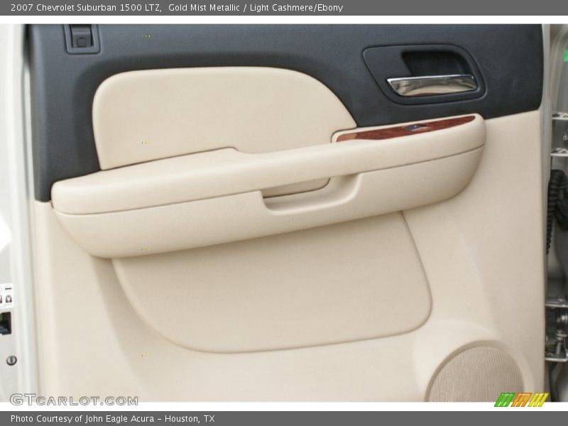 Gold Mist Metallic / Light Cashmere/Ebony 2007 Chevrolet Suburban 1500 LTZ