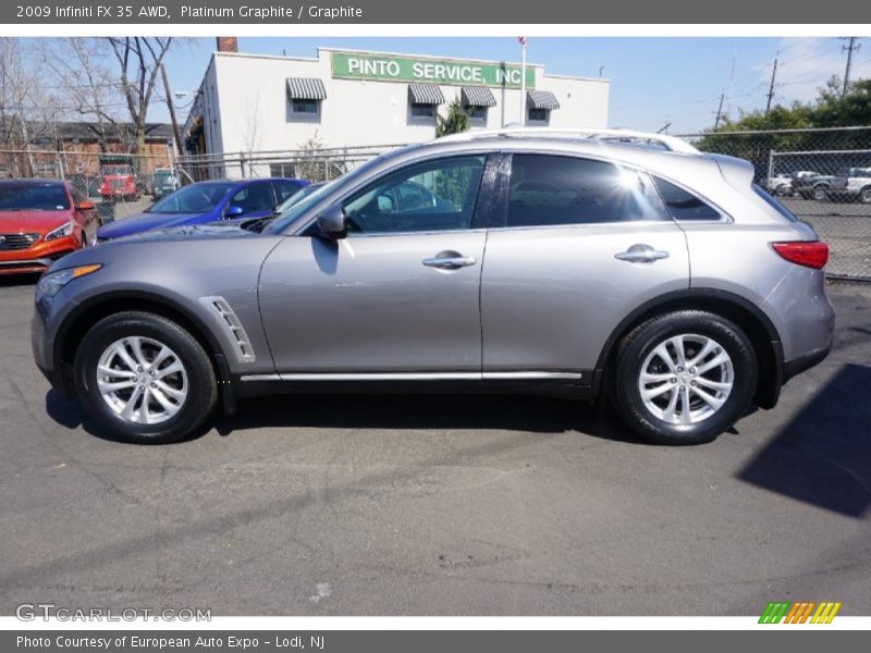 Platinum Graphite / Graphite 2009 Infiniti FX 35 AWD