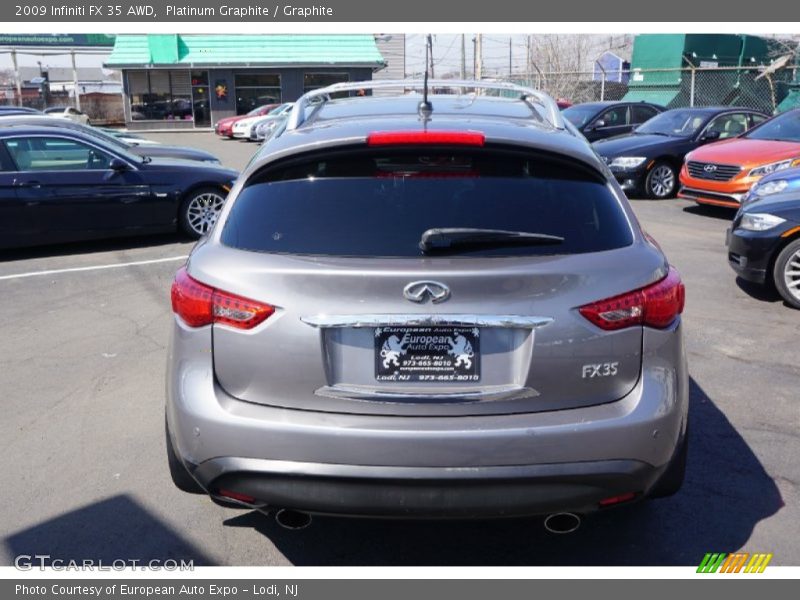 Platinum Graphite / Graphite 2009 Infiniti FX 35 AWD