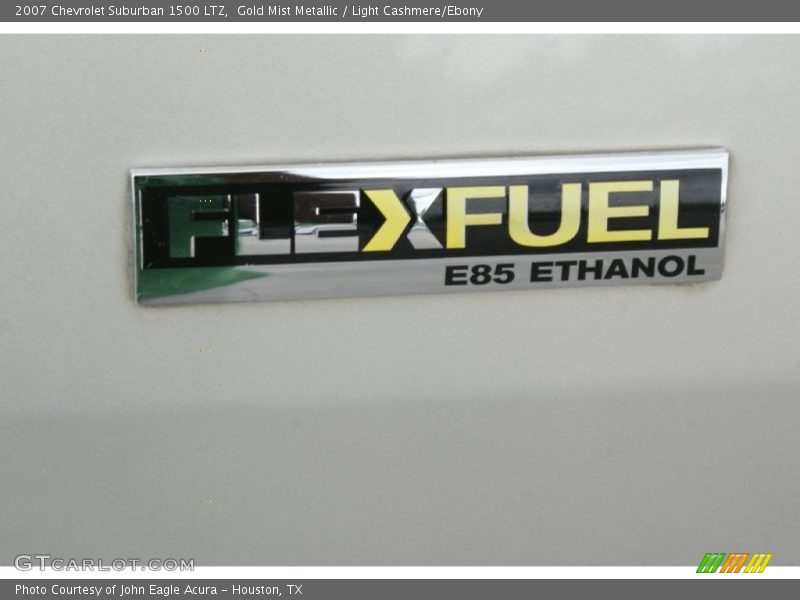 Gold Mist Metallic / Light Cashmere/Ebony 2007 Chevrolet Suburban 1500 LTZ