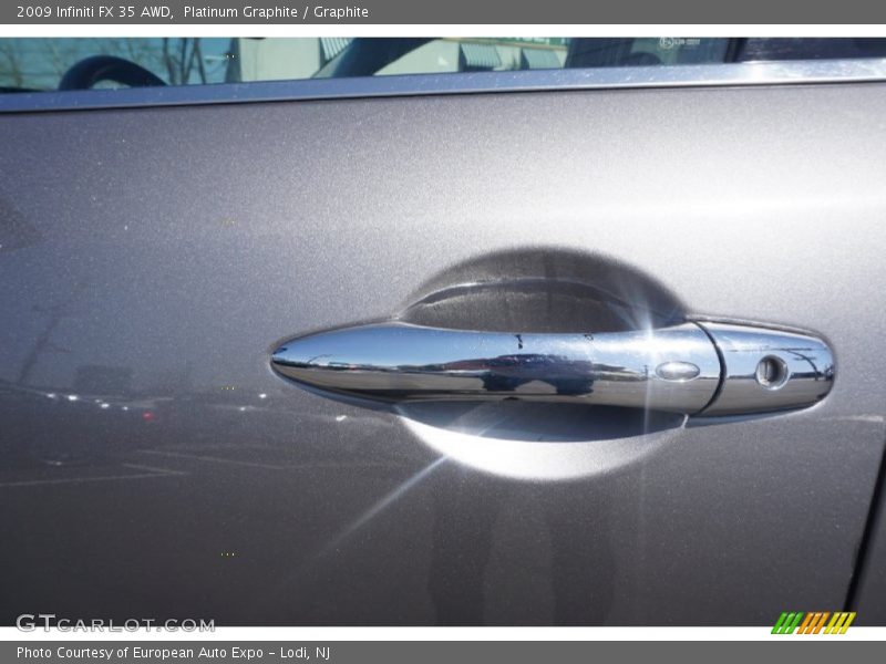 Platinum Graphite / Graphite 2009 Infiniti FX 35 AWD