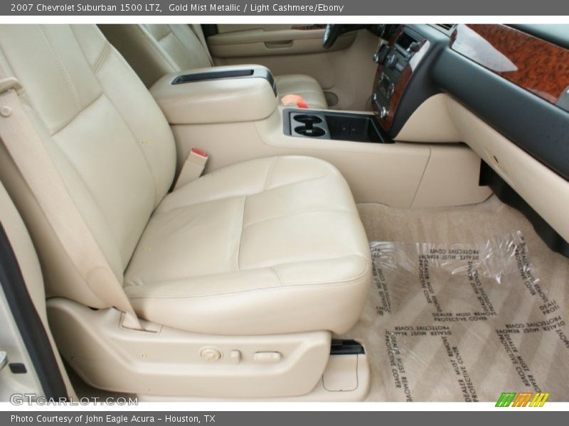Gold Mist Metallic / Light Cashmere/Ebony 2007 Chevrolet Suburban 1500 LTZ