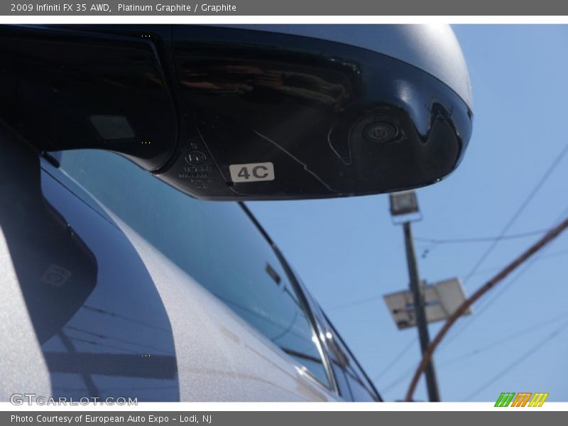 Platinum Graphite / Graphite 2009 Infiniti FX 35 AWD