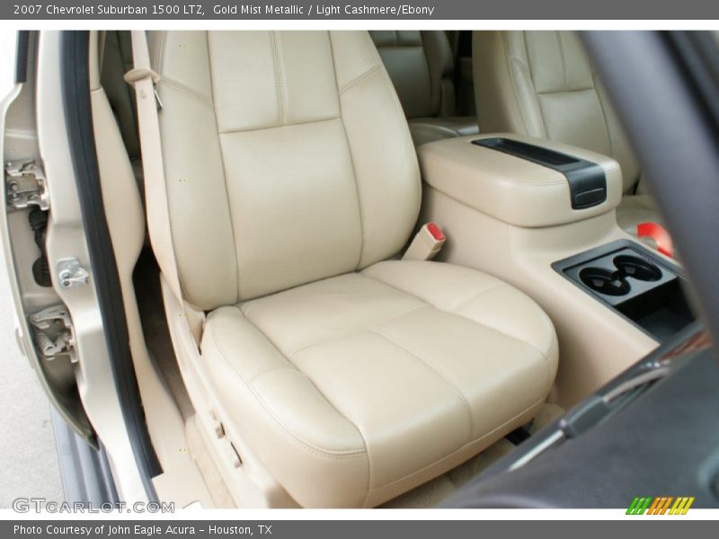 Gold Mist Metallic / Light Cashmere/Ebony 2007 Chevrolet Suburban 1500 LTZ