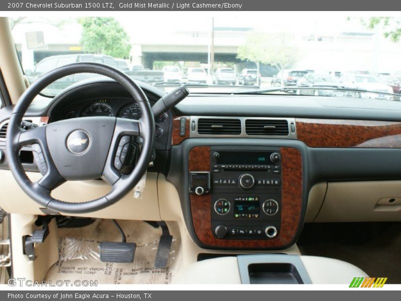 Gold Mist Metallic / Light Cashmere/Ebony 2007 Chevrolet Suburban 1500 LTZ