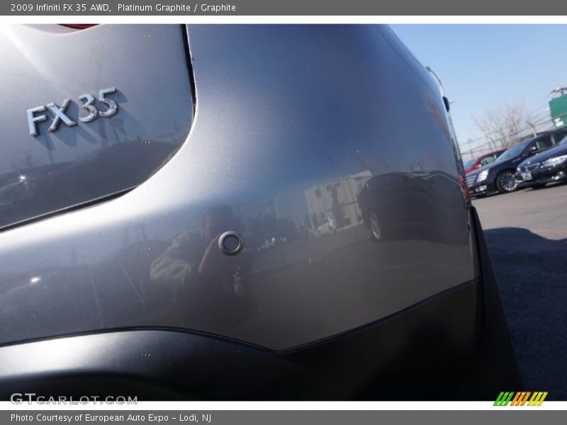 Platinum Graphite / Graphite 2009 Infiniti FX 35 AWD