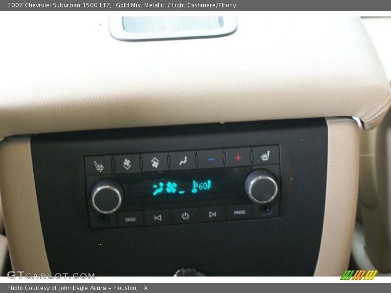 Gold Mist Metallic / Light Cashmere/Ebony 2007 Chevrolet Suburban 1500 LTZ