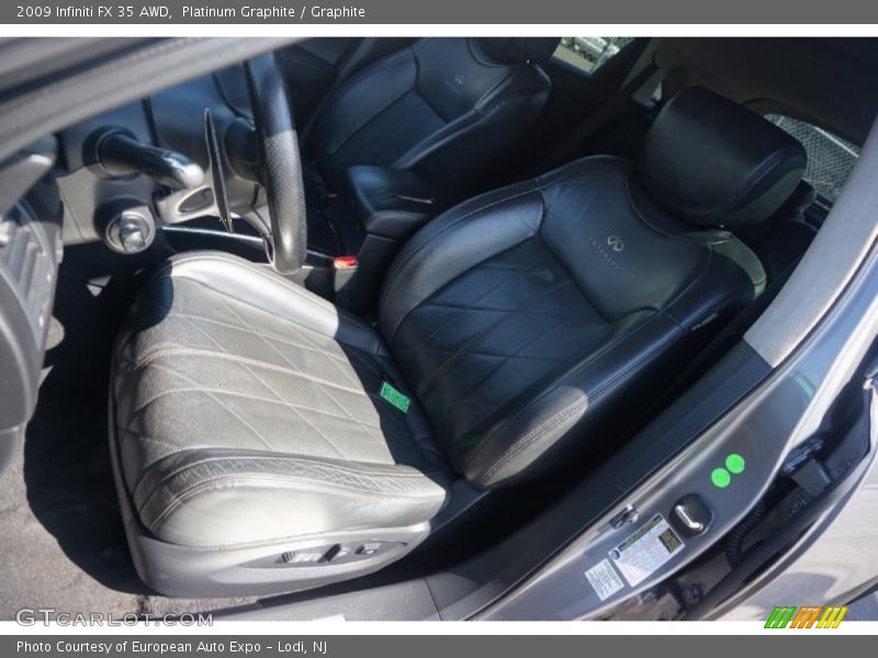 Platinum Graphite / Graphite 2009 Infiniti FX 35 AWD