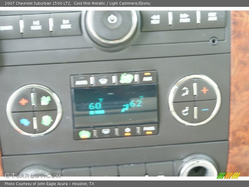 Gold Mist Metallic / Light Cashmere/Ebony 2007 Chevrolet Suburban 1500 LTZ