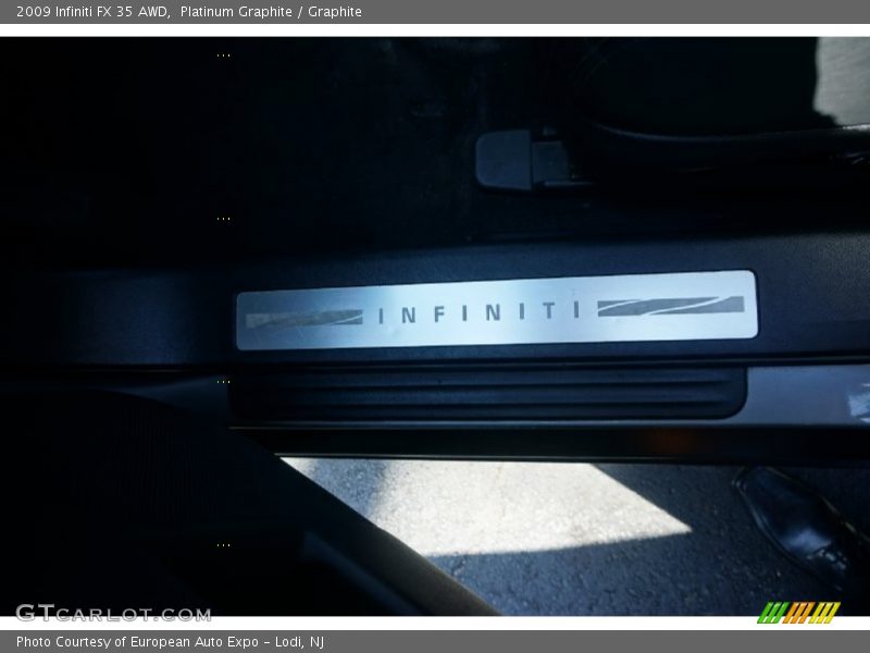 Platinum Graphite / Graphite 2009 Infiniti FX 35 AWD