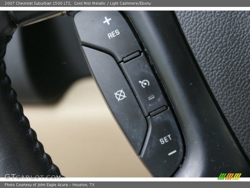 Gold Mist Metallic / Light Cashmere/Ebony 2007 Chevrolet Suburban 1500 LTZ