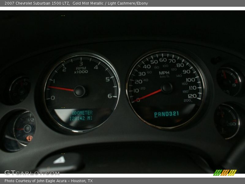 Gold Mist Metallic / Light Cashmere/Ebony 2007 Chevrolet Suburban 1500 LTZ