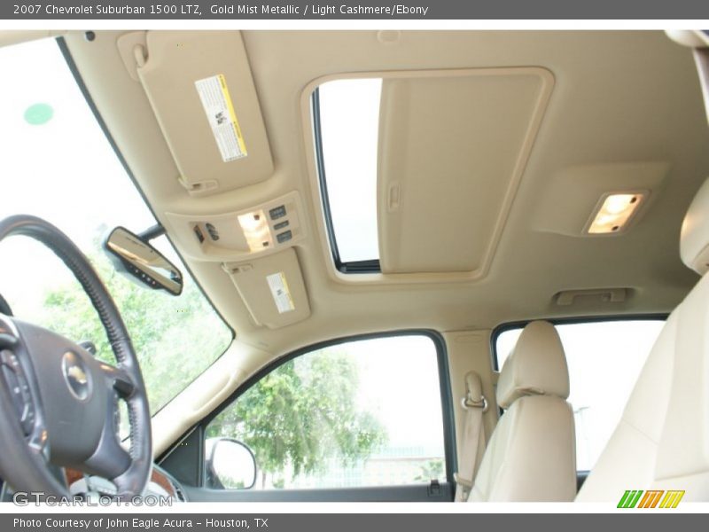 Gold Mist Metallic / Light Cashmere/Ebony 2007 Chevrolet Suburban 1500 LTZ