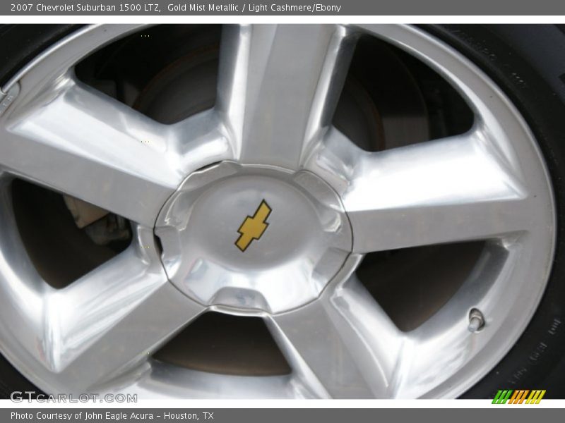 Gold Mist Metallic / Light Cashmere/Ebony 2007 Chevrolet Suburban 1500 LTZ