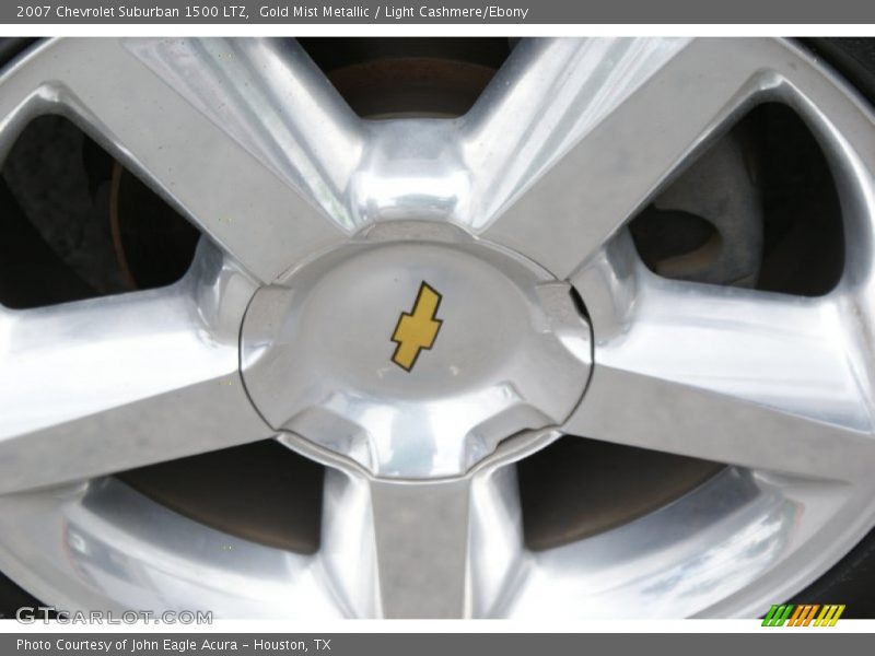 Gold Mist Metallic / Light Cashmere/Ebony 2007 Chevrolet Suburban 1500 LTZ