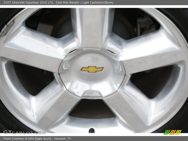 Gold Mist Metallic / Light Cashmere/Ebony 2007 Chevrolet Suburban 1500 LTZ