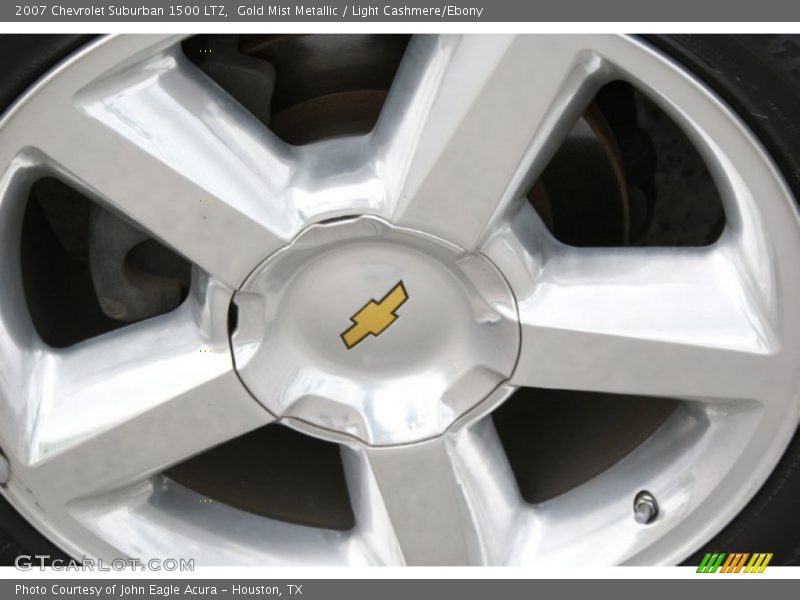 Gold Mist Metallic / Light Cashmere/Ebony 2007 Chevrolet Suburban 1500 LTZ