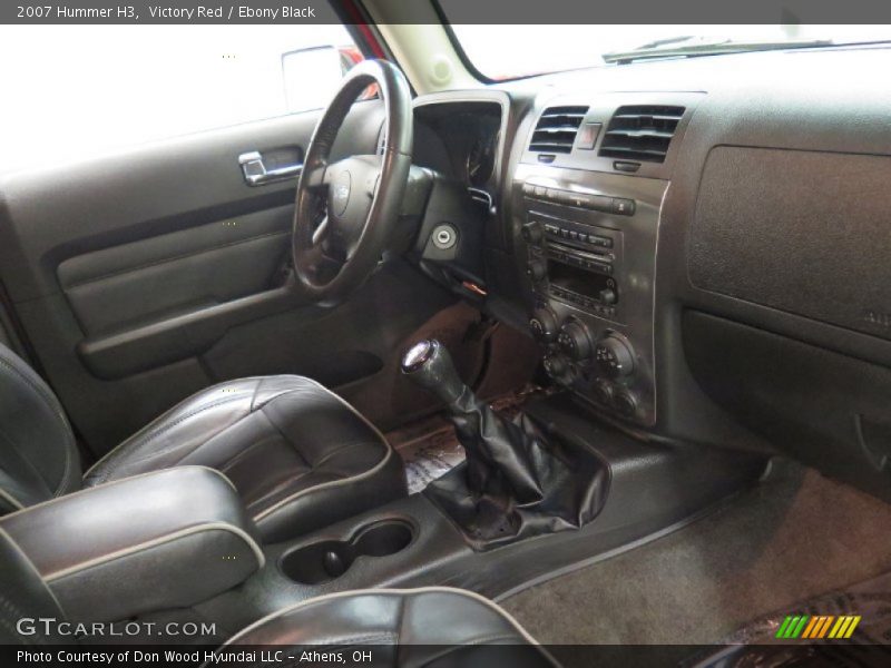 Victory Red / Ebony Black 2007 Hummer H3