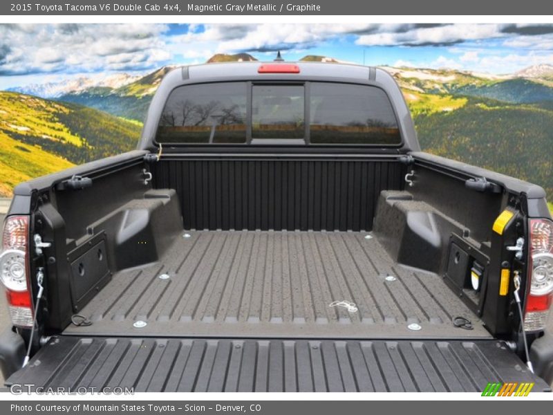Magnetic Gray Metallic / Graphite 2015 Toyota Tacoma V6 Double Cab 4x4