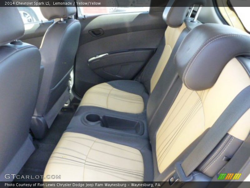 Rear Seat of 2014 Spark LS