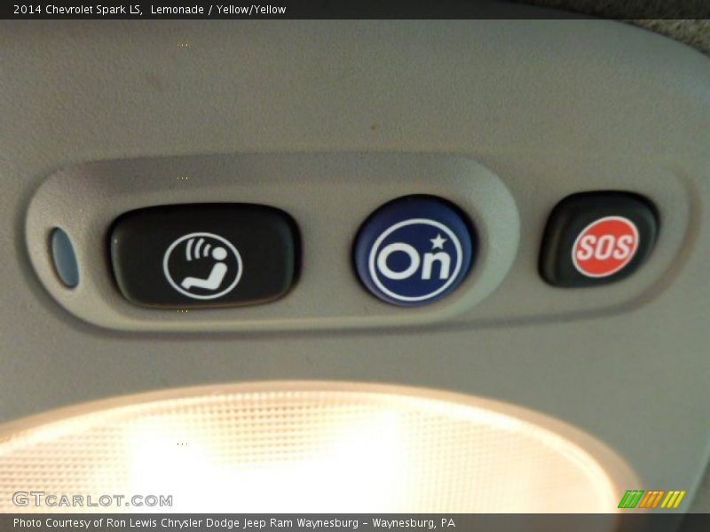 Lemonade / Yellow/Yellow 2014 Chevrolet Spark LS