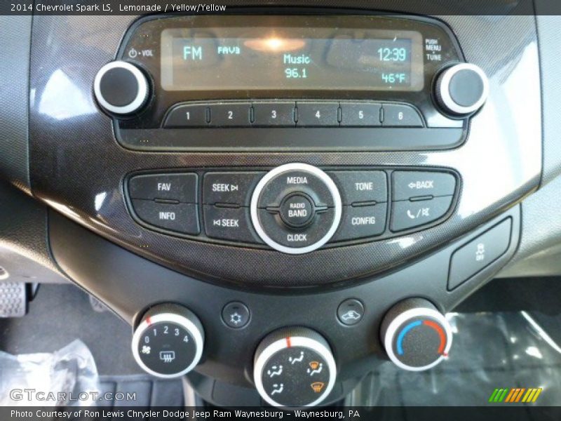 Controls of 2014 Spark LS