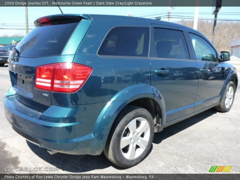 Melbourne Green Pearl / Dark Slate Gray/Light Graystone 2009 Dodge Journey SXT