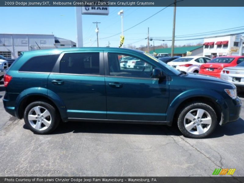 Melbourne Green Pearl / Dark Slate Gray/Light Graystone 2009 Dodge Journey SXT