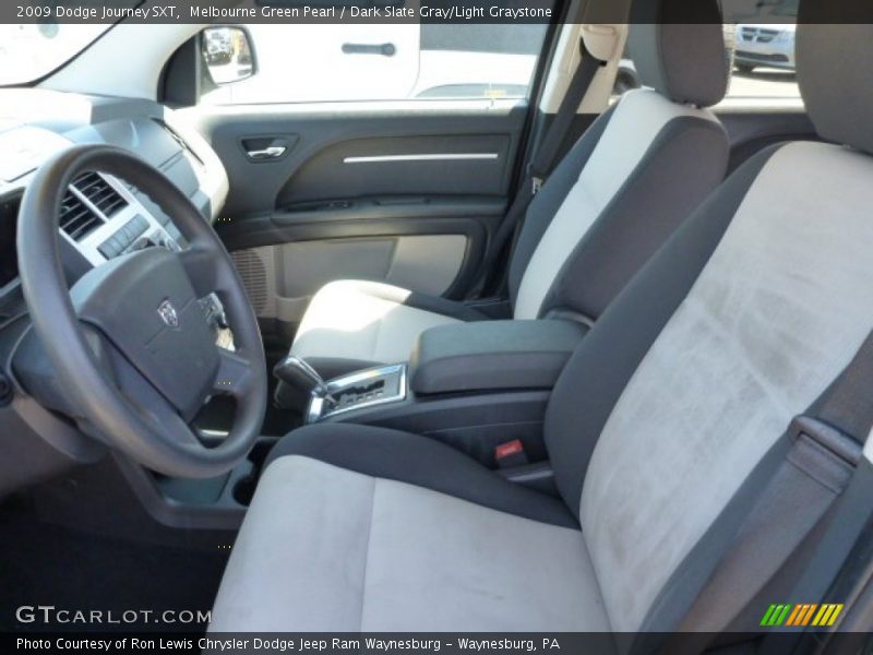 Melbourne Green Pearl / Dark Slate Gray/Light Graystone 2009 Dodge Journey SXT