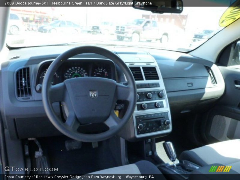 Melbourne Green Pearl / Dark Slate Gray/Light Graystone 2009 Dodge Journey SXT