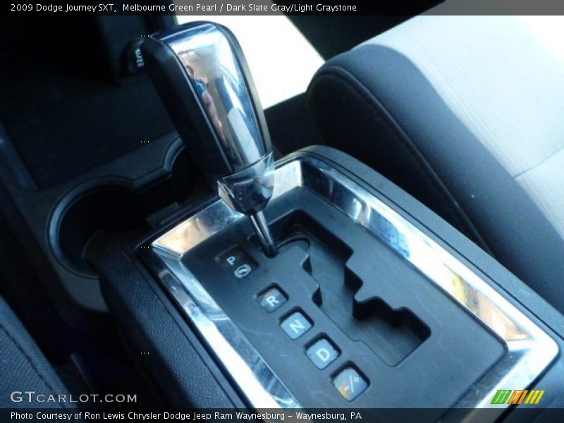 Melbourne Green Pearl / Dark Slate Gray/Light Graystone 2009 Dodge Journey SXT