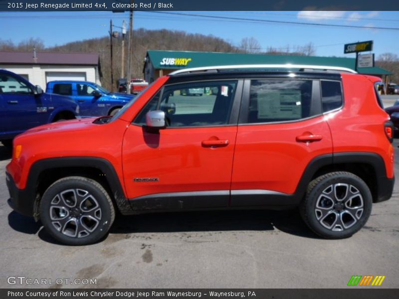 Colorado Red / Black 2015 Jeep Renegade Limited 4x4