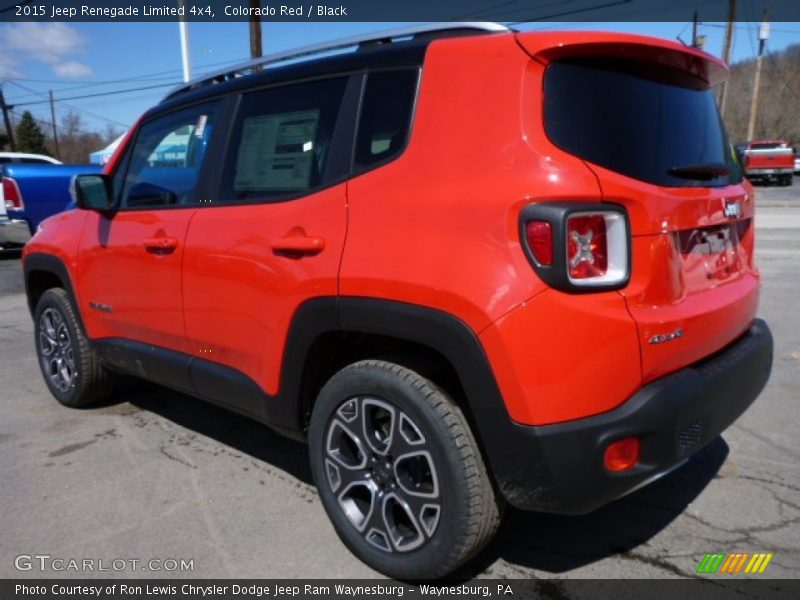 Colorado Red / Black 2015 Jeep Renegade Limited 4x4