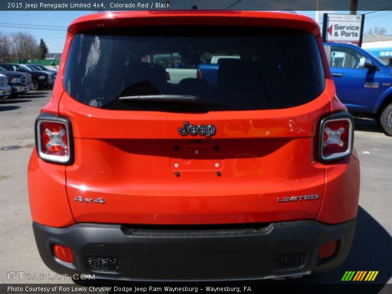 Colorado Red / Black 2015 Jeep Renegade Limited 4x4