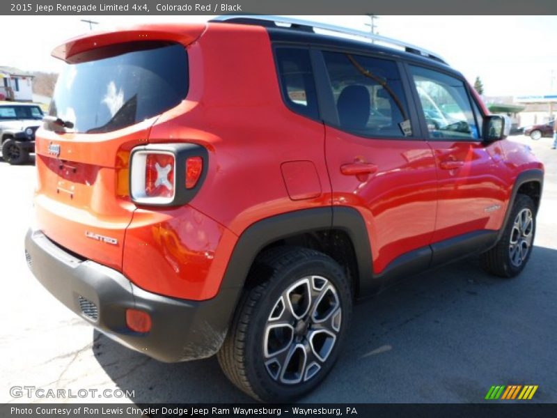 Colorado Red / Black 2015 Jeep Renegade Limited 4x4