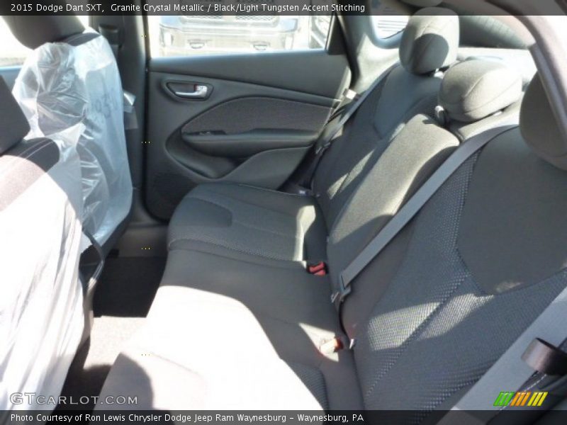 Granite Crystal Metallic / Black/Light Tungsten Accent Stitching 2015 Dodge Dart SXT