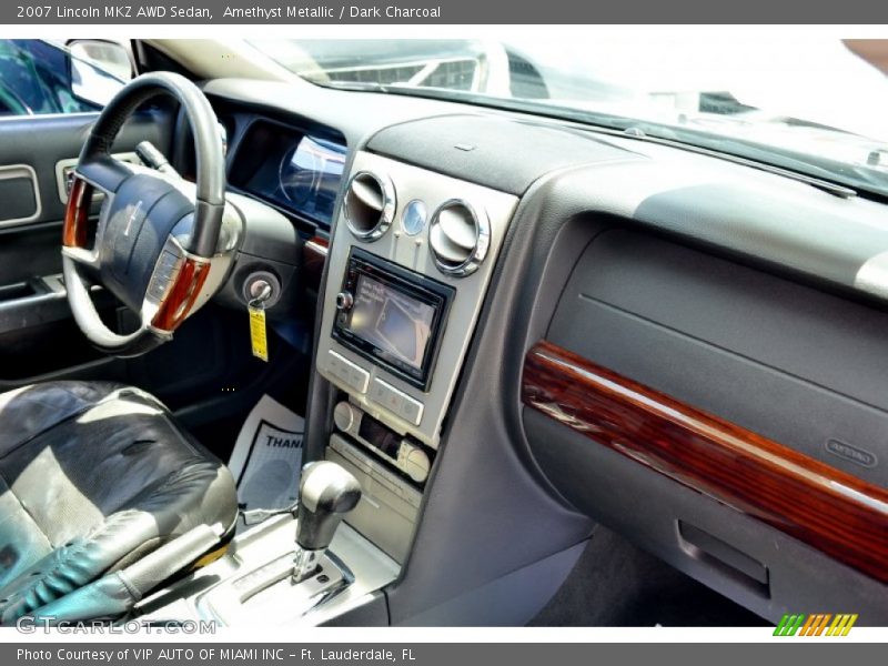 Amethyst Metallic / Dark Charcoal 2007 Lincoln MKZ AWD Sedan