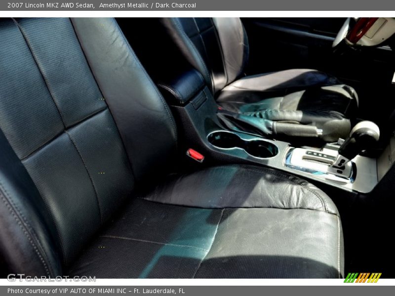 Amethyst Metallic / Dark Charcoal 2007 Lincoln MKZ AWD Sedan