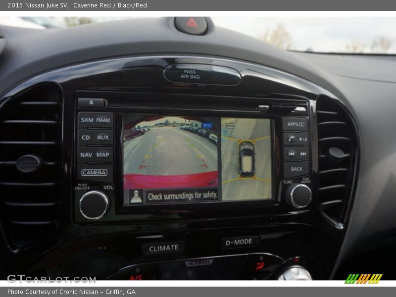 Controls of 2015 Juke SV