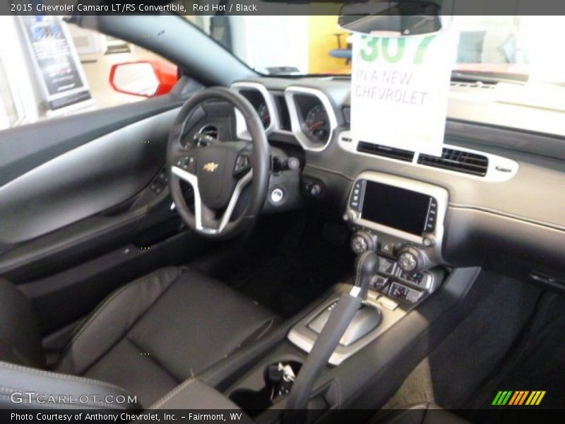 Red Hot / Black 2015 Chevrolet Camaro LT/RS Convertible
